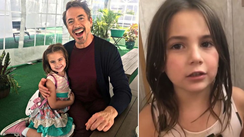 Lexi Rabe s Robertem Downeym Jr.